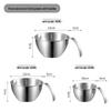 Wutuo 304 Stainless Steel Mixing Bowl & Colander Set