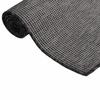Tapis d'extérieur - Non spécifié - 200x280 cm - Gris - Résistant aux UV - Tissage plat