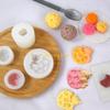 Cartoon Little Bear Biscuits Molds 3d Moon Silicone Mold Car-Mounted Air Outlet Aromatherapys Mould Cake Decoration D57B
