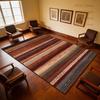 Ethnic Style Pattern Carpet Classical Living Room Non-slip Bedroom Retro Rug Outdoor Courtyard Easy Clean Mat Study Customizable
