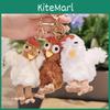 Red Book Collectible Rooster Plush Toy With Sound For Kids Room Decor