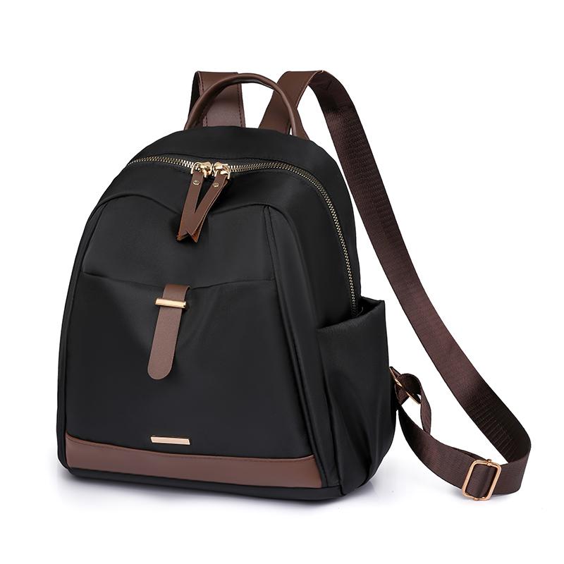 Женский рюкзак большой емкости для путешествий на открытом воздухе бежевый — фото 11