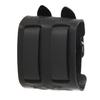 Bold Textured PU Leather Armband CostumeJewelry Lightweight Comfortable Adjustable Closure Unisex Fashion Item