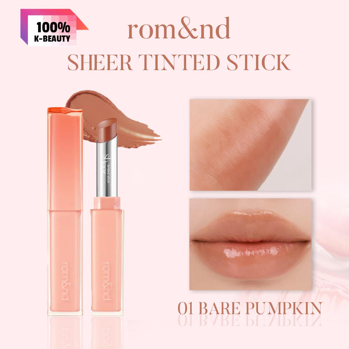 Rom&nd Romand Тинтующий стик SHEER 2 г / 0,07 унции (7 вариантов цвета)