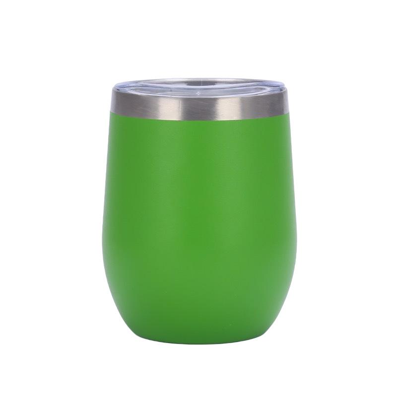 Personalised 12oz Thermos Insulated Travel Cup Stainless Steel Swig Tumbler Hot Cold Coffee Tea Wine Cups