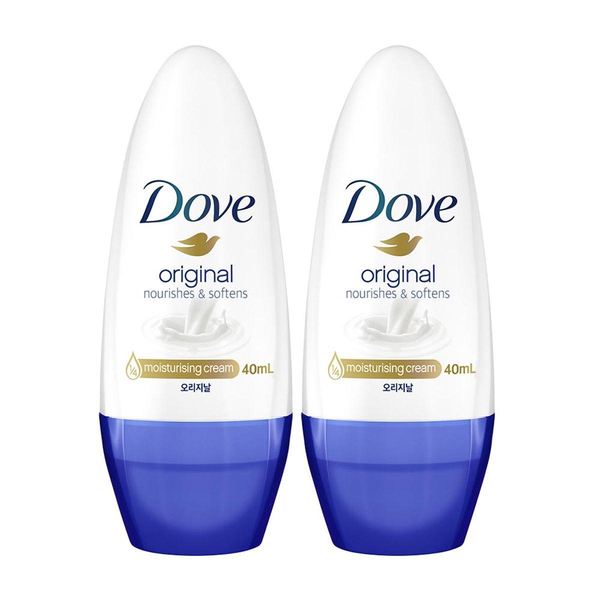 Deodorant Roll-on 40ml Original x 2