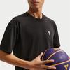 Nike Dri-Fit Solid Color Loose Fit Crew Neck T-Shirt Men Tops IQ6650-010