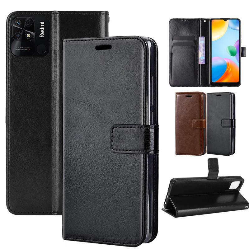 

Кожаный чехол для телефона Xiaomi Redmi 10C 4G, текстурированные чехлы-бумажники для Redmi 10C 10 C, противоударный откидной чехол-подставка, Fundas Coque Redmi 10C 4G розы красного