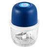 Knoblauchschneider Tragbarer Food Processor, Mini-Küchenmaschine Zwiebelschneider, Kabelloser Fleischwolf mit USB-Aufladung