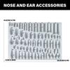 Flexible Water Droplet Shaped Pendant Mold Handcraft Silicone Pendant Mold for Water Drop Long Bar Resin Artworks