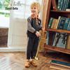 DAVE & BELLA Boys' British Style Knit Sweater and Trousers Set
