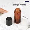30ml Transparent Glass Rollerball Bottle for Essential Oils and Cosmetics, 50ml Massage Roller Bottle for Medicinal Oils