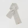 Carriere BABY ALPACA BLEND SEAMLESS RIB KNIT MUFFLER