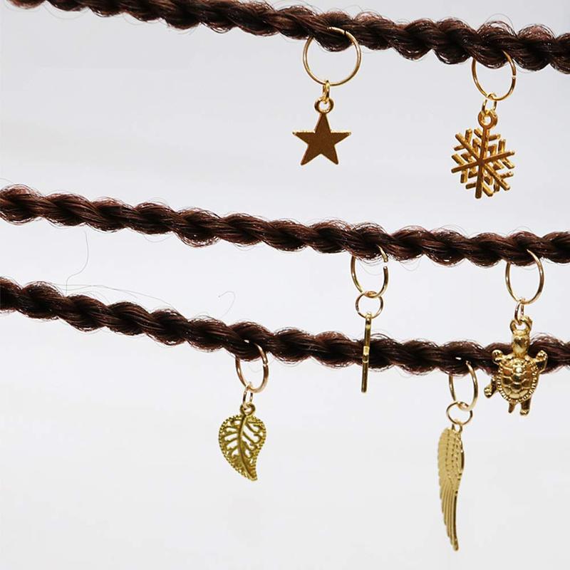 A1865 Women's Braiding Hair Accessories - 120-Piece Hair Comb and Headwear Set