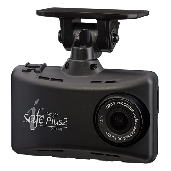 Comtec 996861-0230 DC-DR403 I-safe Simple Plus2 Dash Camera, Made In Japan