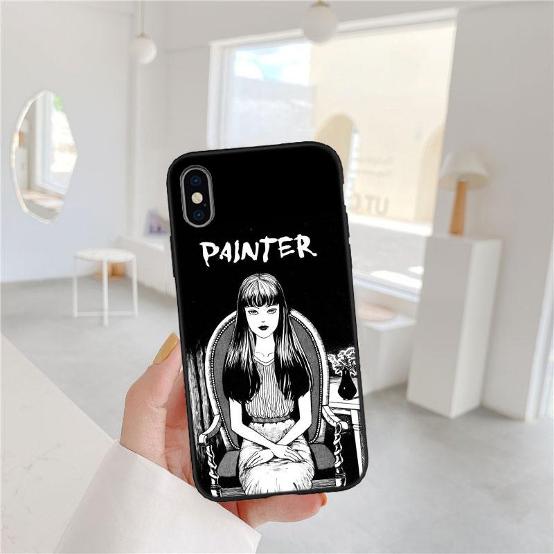 CJ65 Horror Tomie Junji Ito Soft Shell Phone Case for Xiaomi Xiaomi Poco M4 M5 M6 M7 X3 X6 X7 F8 Ultra Pro GT NFC