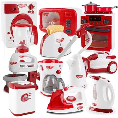 Mutfak Aletleri Oyuncaklar Çocuklar İçin Oyuncak Mutfak Seti Oyun Mutfağı Bebek Evi Aksesuarları Blender Kahve Makinesi Mikser Ekmek Kızartma Makinesi
