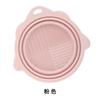 Foldable Silicone Makeup Brush Cleaning Bowl For Beauty Tools