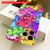 Rainbow Bear Pattern Phone Case All inclusive film hard phone case, compatible with iPhone 18 Pro Max 17 16 15 14 13 12 11