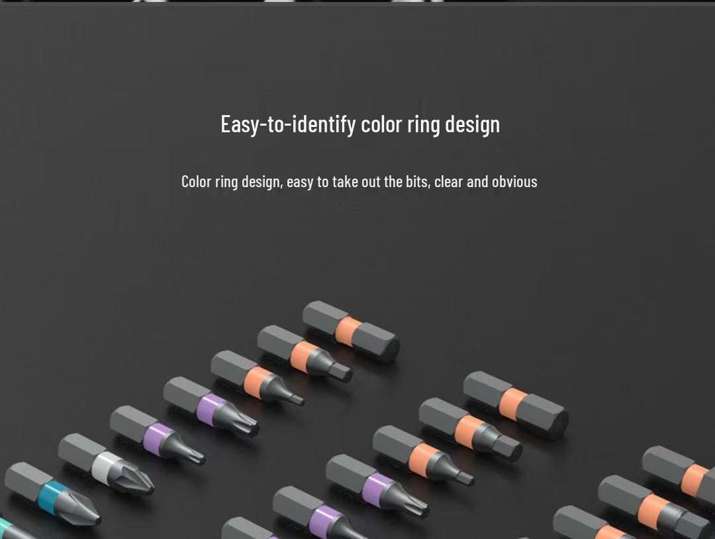 24-in-1 Multifunctional Ratchet Screwdriver Set with S2 Steel High-Hardness Bits