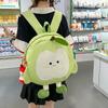 Cute Apple Backpack Women's New Cartoon Travel Backpack Junior High School Student Leisure Class Schoolbag Tide