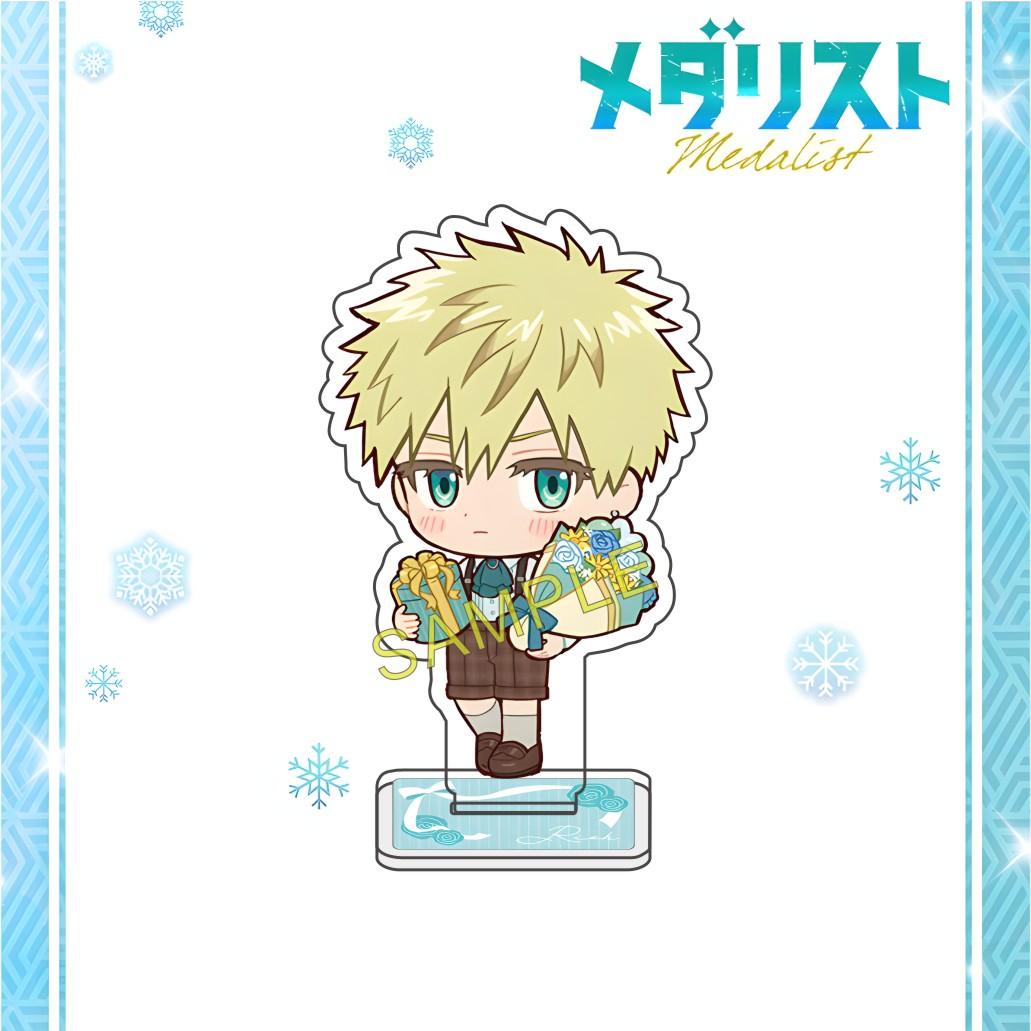 

Anime Medalist 10cm Acrylic Inori Hikaru Rioh Tsukasa Character Cute Standing Model Desktop Exquisite Decoration Fan Gift 10 cm
