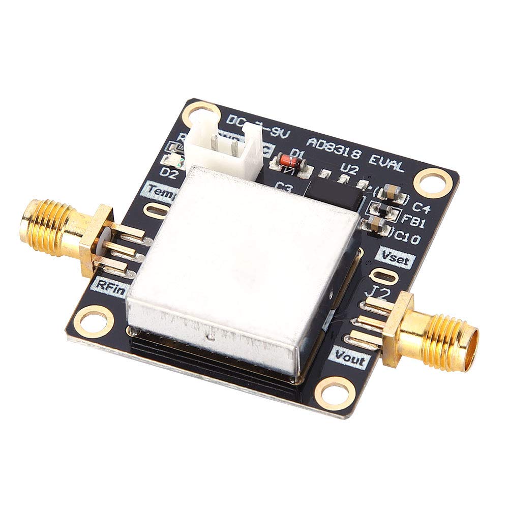RF Module AD8318 Detector Module 1MHz to 10GHz RF Board 70dB Power Meter Logarithmic Detector Dynamic AGC Control