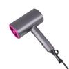 Electric Hair Dryer Folding T Shape Grey 1200W Blow Dryer for Home Salon Travel