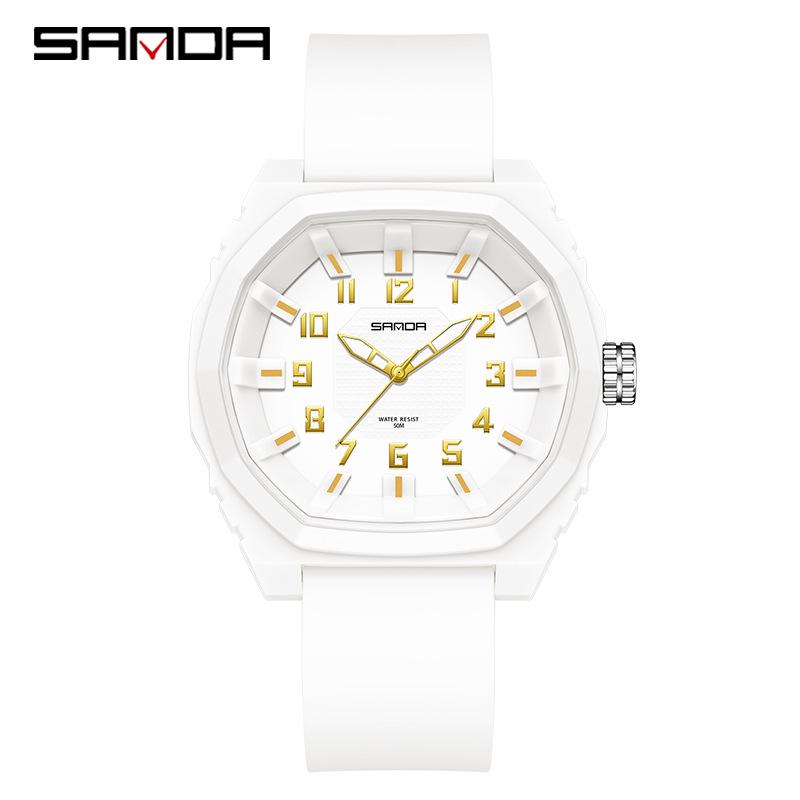 SANDA Student Waterproof Digital Quartz Watch - Fashionable & Versatile for Kids