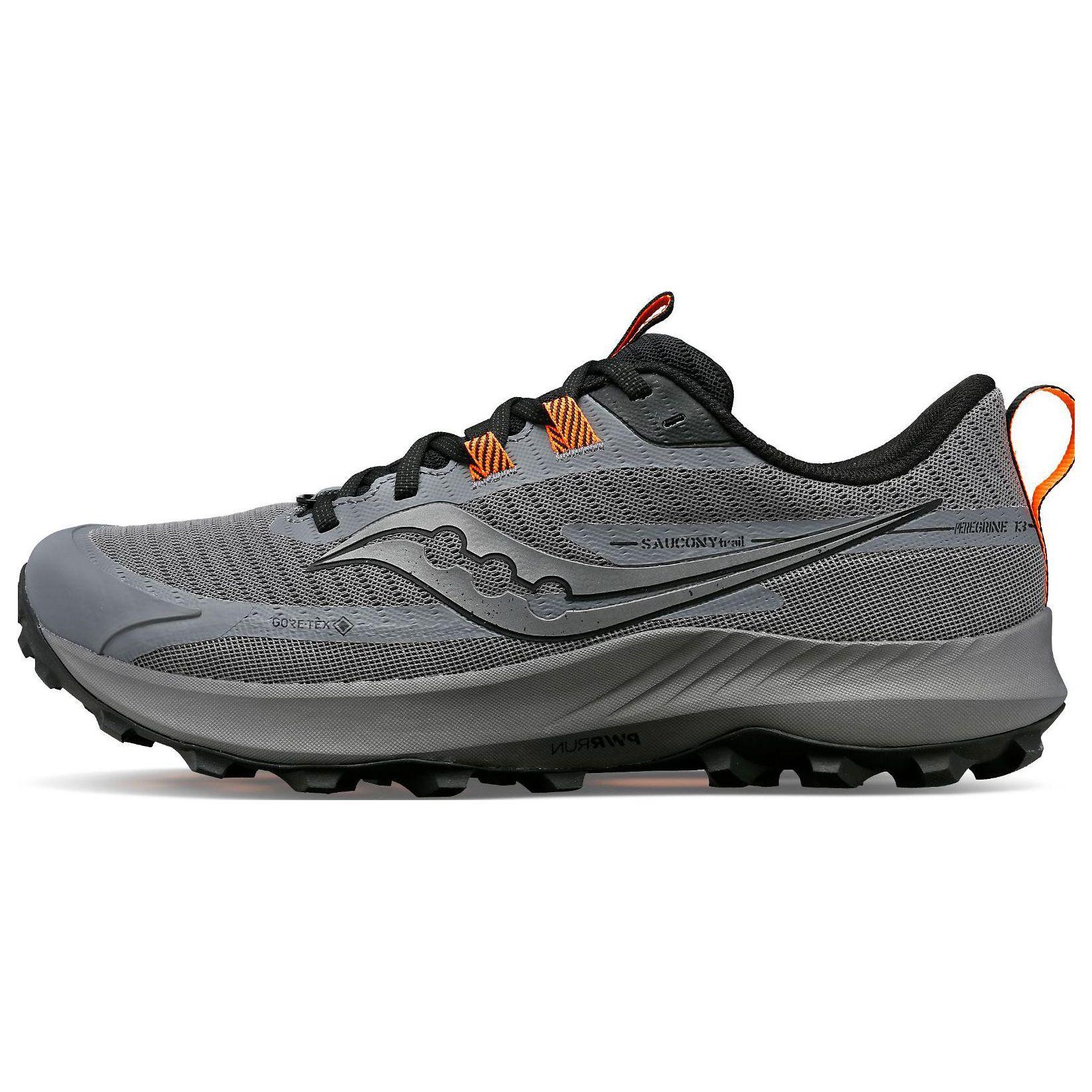 

Saucony Peregrine 13 GORE-TEX Gravel Orange Men Sneakers Grey Black S20841-05 42