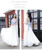 Elegant Spring Chiffon Swing Dress - A-Line Layered Beach Fairy Skirt for Women