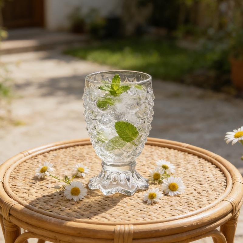 30ml/180ml/235ml Pineapple Cocktail Glass Mermaid Shaped Wine Glass Cute Fish Tail Shaped Wine Glass Korean Style Classical Cups