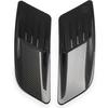 2 Peças Saídas de Ar para Capô de Carro Preto Brilhante/Fibra de Carbono Entrada de Ar Frontal para Capô Entrada de Ar para Fluxo de Ar Compatível com MUSTANG 2015 2016 2017(Camuflar)