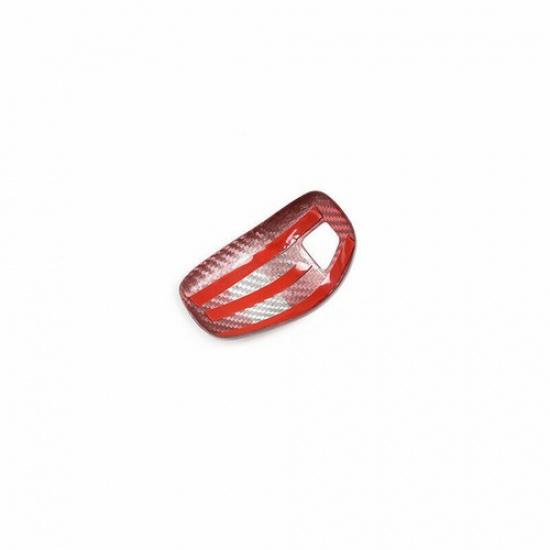Real Carbon Fiber Gear Shift Knob Cover Trim Fit for Porsche Panamera 2017-20