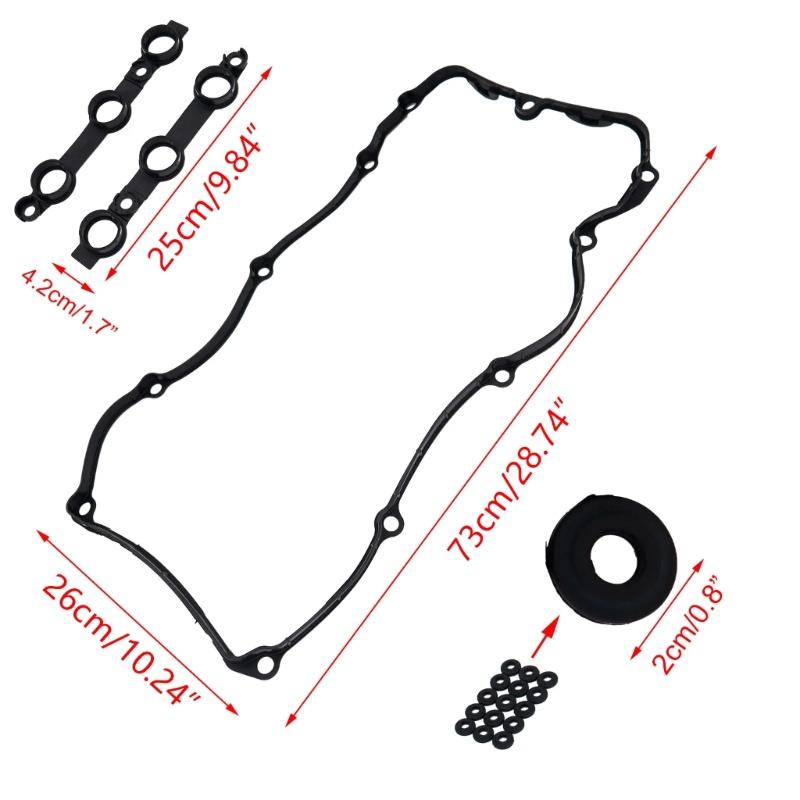 11129070990 11120030496 11121726537 Engine Valves Cover Gasket Valves Seals 11120030496 for E36 E38 E39 E46 E53 E60 E83