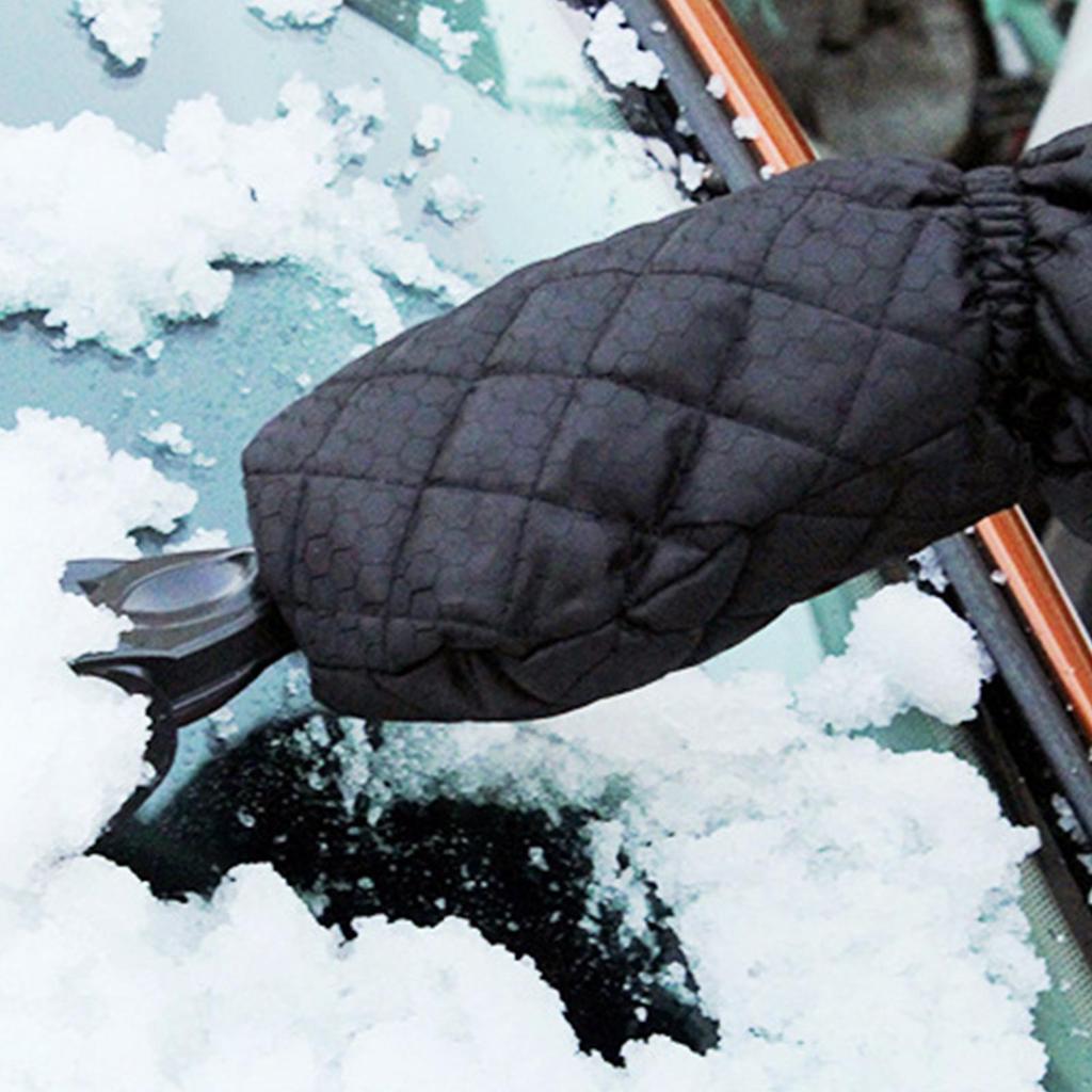 Snow Brush For Car Glove And Snow Scraper For Car Automotive Tools Remover Shovel For Winter Door Windshield Exterior Cleaning