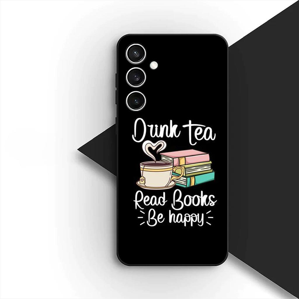 Cover for OPPO A80 A18 A16 A40 A17 A15 A38 A78 A79 A54 A57 A12 A60 5G 4G Casing Phone Case Christmas OK But First Coffee Book