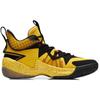 Li Ning Zhengfeng Abrasion Resistant Slip Resistant Mid top Performance Basketball Shoes Men's Yellow Black ABAR083-6