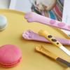 Stainless Steel Cat Paw Nylon Food Tongs for Sandwiches, Baking, and BBQ