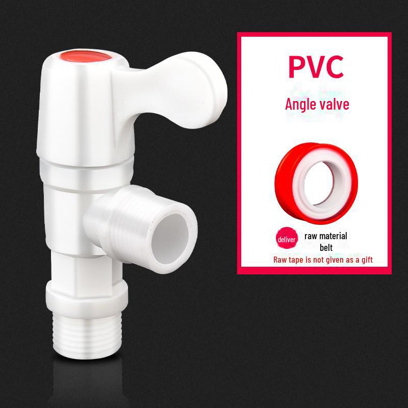 All-Copper Triangular 4-Point Valve: 304 Stainless Steel, Hot/Cold Water Heater, Three-Way Inlet, Dual Outlet Stop Valve