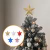 Christmas Tree Top Star Hanging Decoration Festival Christmas Tree Decoration Ornament Gifts for Office Xmas Holiday Home Party