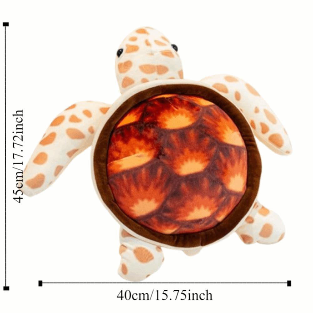 Collection Animal Sea Turtle Pillow Fluffy Turtle Animal Doll  Children Gift