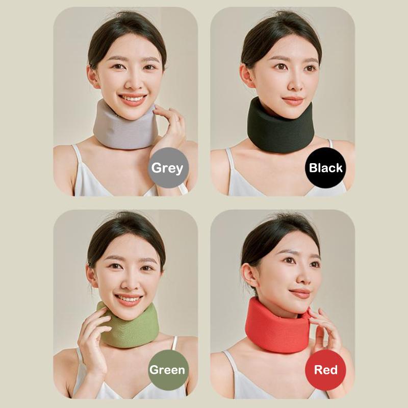 1 Pack Neck Support Adjustable Neck Support Cervical Sponge Neck Protector For Sleep Relief Neck Pain Breathable Neck Support
