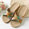 Summer Linen Women'S Slippers Flat Sandals Home Color EVA Lightweight Shoes For Women Casual Slippers 2025