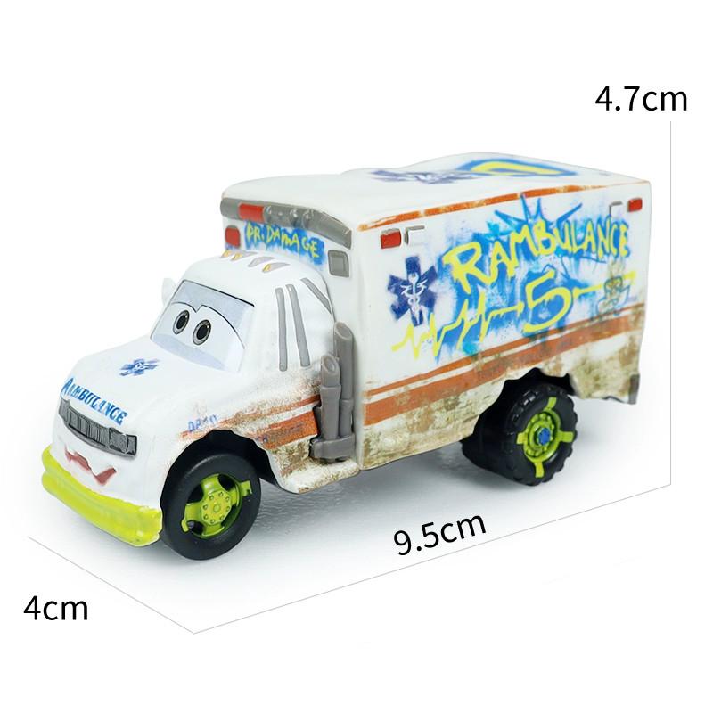 Cars  Pixar Cars Toy Lightning McQueen Jackson Storm Mater Sally Sheriff 1:55 Diecast Model Car Toy Children Birthday Gift