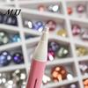 Picker Rotondo con Diamante Finto, Dispenser Automatico di Perline a Penna, Penna per Artigianato Fai-da-te Senza Cera per Diamanti, Strumento per Diamanti Artigianali, Ergonomico per Hobby