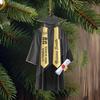 Graduation Ornament 2D Acrylic Gown And Stole Hanging Decoration Class of 2025 Souvenir Gift for High School College University Graduate