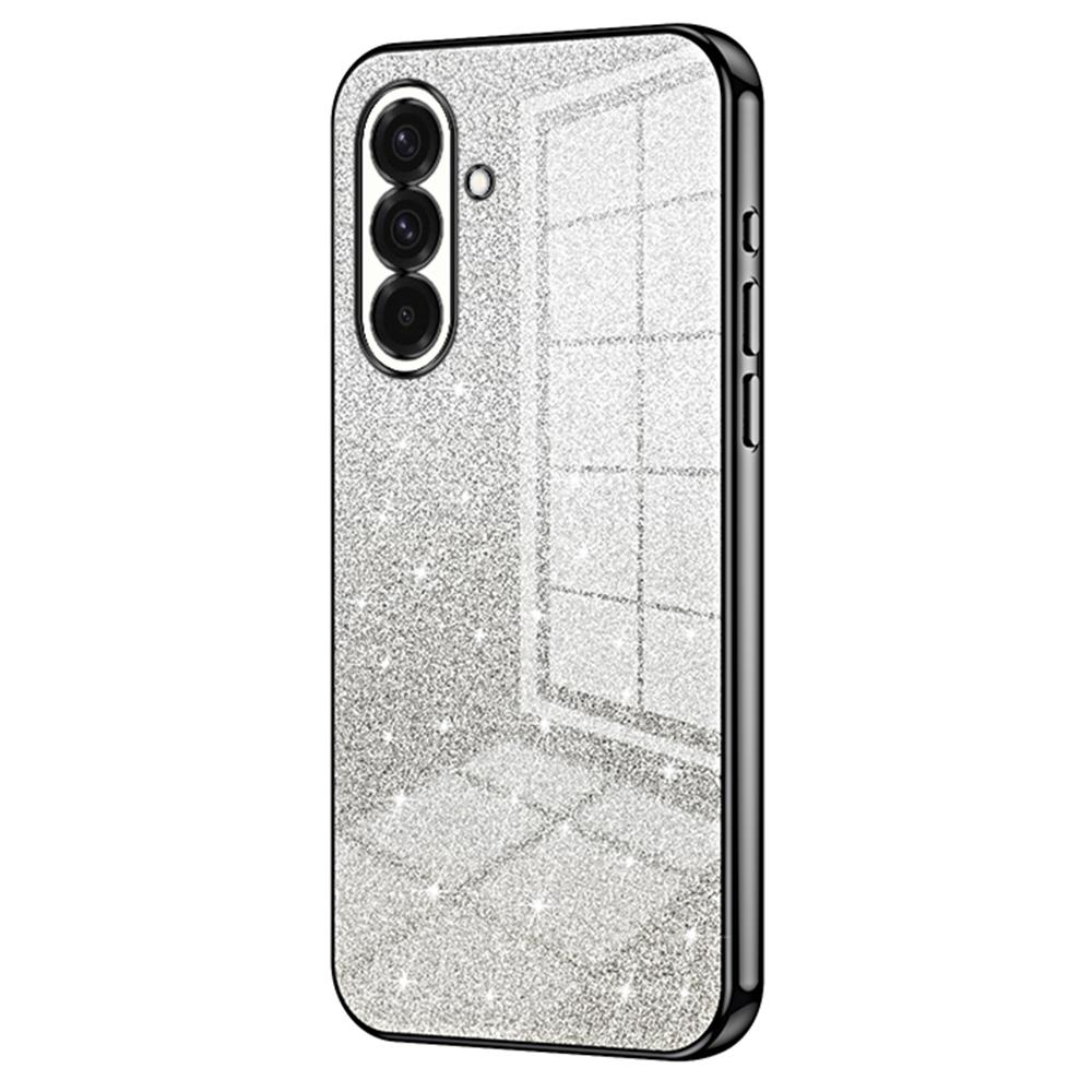 Für Samsung Galaxy A36 5G Hülle Galvanik Farbverlauf Glitzer TPU Handyhülle
