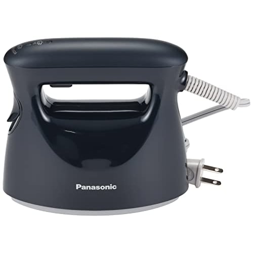 Panasonic Clothing Steamer 360° Powerful Steam Compact Type Grayish Navy NI-FS580-A
