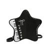Women Bag Single and Double Shoulder Bag Female  Five Star Crossbody Bag Cute Piano Multi Purpose Bag